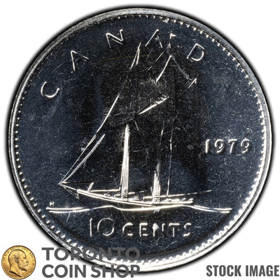 Canada 1979 10 Cents Coin - Specimen Strike