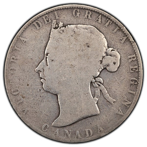 SOLD Canada 1900 50 Cents Half Dollar Silver Coin