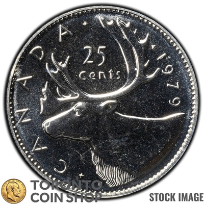Canada 1979 25 Cents Coin - Specimen Strike
