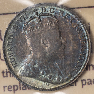 SOLD Canada 1902 5 Cents Silver Coin - ICCS MS-64