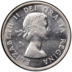 SOLD Canada 1957 $1 Silver Dollar Coin