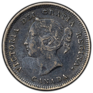 SOLD Canada 1881-H 5 Cents Silver Coin