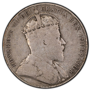 SOLD Canada 1906 50 Cents Half Dollar Silver Coin