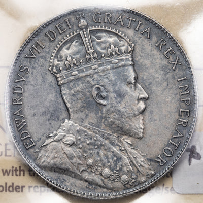SOLD Canada 1908 50 Cents Half Dollar Silver Coin - ICCS Specimen SP-63