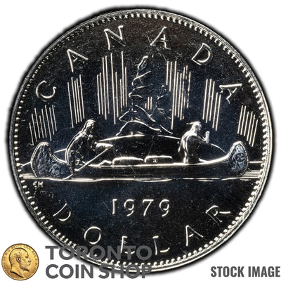 Canada 1979 $1 Dollar Nickel Coin - Specimen Strike
