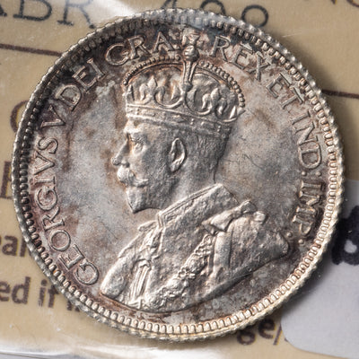 SOLD Canada 1936 10 Ten Cents Silver Coin - ICCS MS-65
