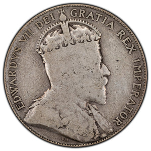 SOLD Canada 1910 50 Cents Half Dollar Silver Coin