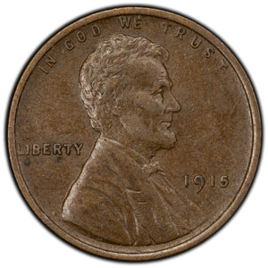 SOLD SUnited States 1915 1 Cent Lincoln Wheat Penny Coin