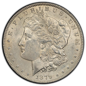 SOLD United States 1879 $1 Morgan Silver Dollar Coin