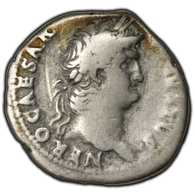SOLD Ancient Rome Imperial Nero AD 54-68 Denarius Rome 3.18gr Ref RIC I 62