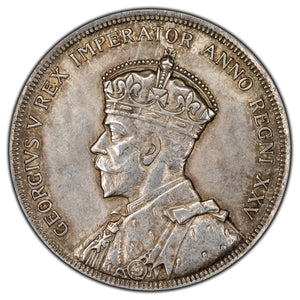 SOLD Canada 1935 $1 Silver Dollar Coin - First Year of Issue - EF