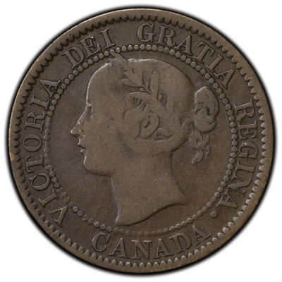 SOLD Canada 1858 1 Large Cent Coin - First Year of Issue!