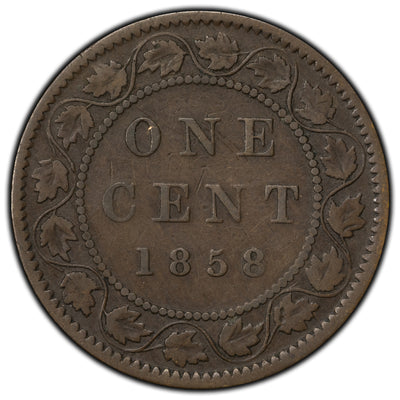 SOLD Canada 1858 1 Large Cent Coin - First Year of Issue!