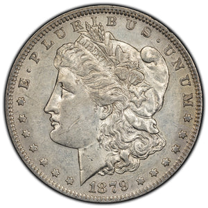 SOLD United States 1879 $1 Morgan Silver Dollar Coin - Scratch