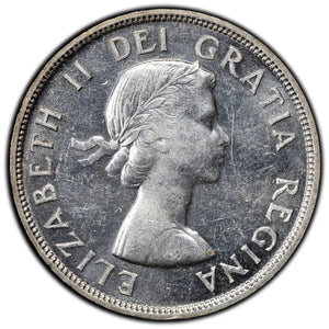 SOLD Canada 1955 $1 Dollar Silver Coin