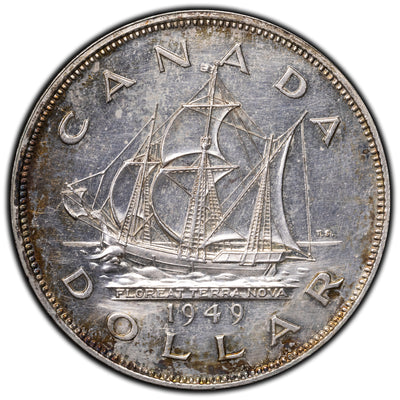 SOLD Canada 1949 $1 Silver Dollar Coin