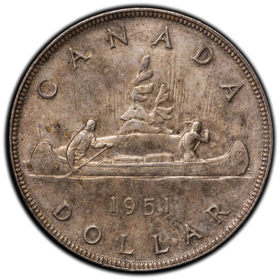 SOLD Canada 1951 $1 Silver Dollar Coin