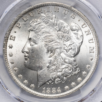 SOLD United States 1884-O $1 Morgan Dollar Silver Coin - PCGS MS-63