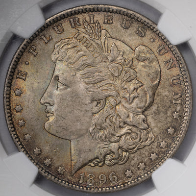 SOLD United States 1896 $1 Morgan Dollar Silver Coin - NGC MS-63