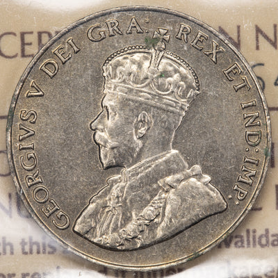 SOLD Canada 1927 5 Cents Nickel Coin - ICCS MS-63