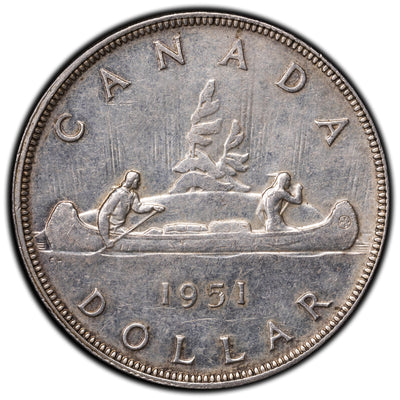 SOLD Canada 1951 $1 Silver Dollar Coin