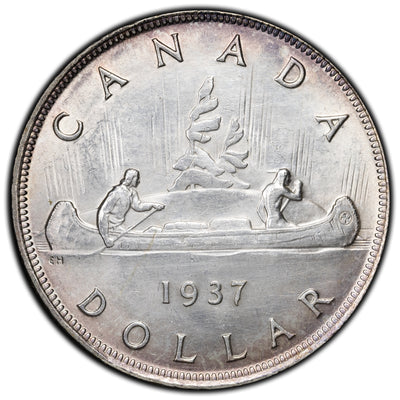 SOLD Canada 1937 $1 Dollar Silver Coin