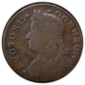 SOLD United States 1787 Connecticut Colonial Copper Coin