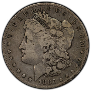 SOLD United States 1885-S $1 Morgan Silver Dollar Coin
