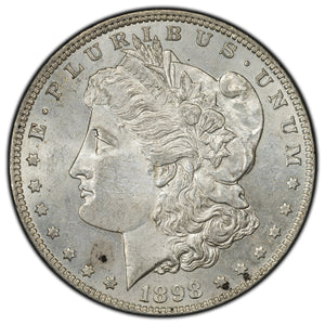 SOLD United States 1898 $1 Morgan Dollar Silver Coin