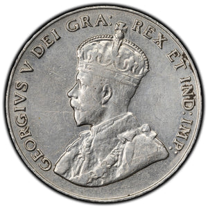 SOLD Canada 1925 5 Cents Nickel Coin - VF Scratch