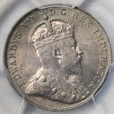 SOLD Canada 1903-H 10 Cents Dime Silver Coin - PCGS MS-62