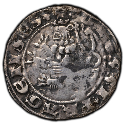 SOLD Bohemia / Prague 1310-46 Groschen Silver Coin - Johannes I