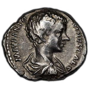SOLD Ancient Rome Caracalla 193-217 AD Denarius Silver Coin
