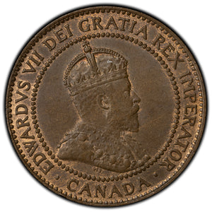 SOLD Canada 1910 1 Large Cent Coin