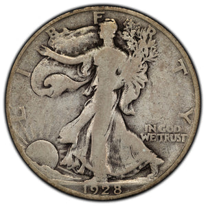 SOLD United States 1928-S 50 Cents Walking Liberty Half Dollar Silver Coin