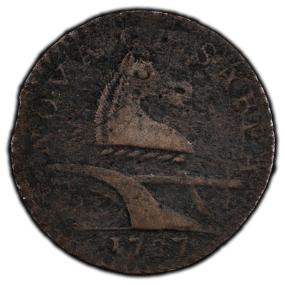 SOLD United States New Jersey 1787 Colonial 1 Cent Camel Head