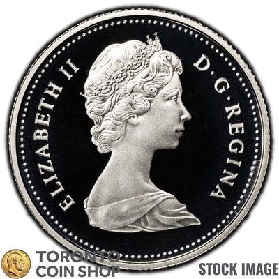 Canada 1981 25 Cents Coin - Proof Strike