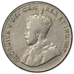 SOLD Canada 1925 5 Cents Nickel Coin - Key Date!