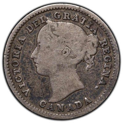 SOLD Canada 1884 10 Ten Cents Silver Coin