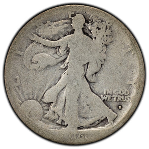 SOLD United States 1916-S 50 Cents Walking Liberty Half Dollar Silver Coin - Filler