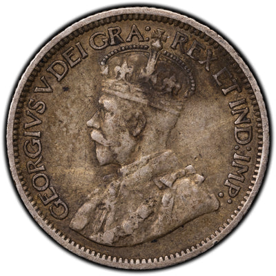 SOLD Canada 1914 10 Cents Dime Silver Coin