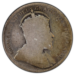 SOLD Canada 1903 25 Cents Quarter Silver Coin - Filler
