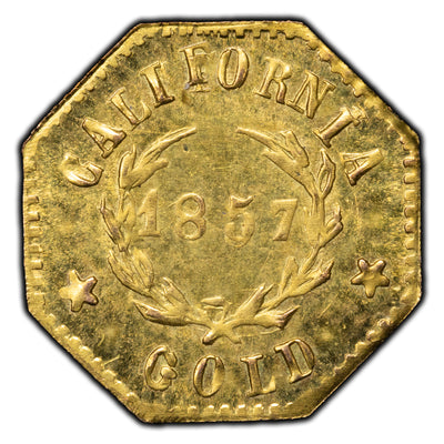 SOLD United States 1857 California Gold Token