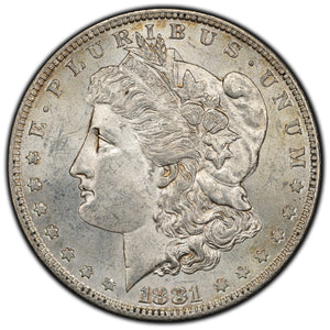 SOLD United States 1881-S $1 Morgan Silver Dollar Coin