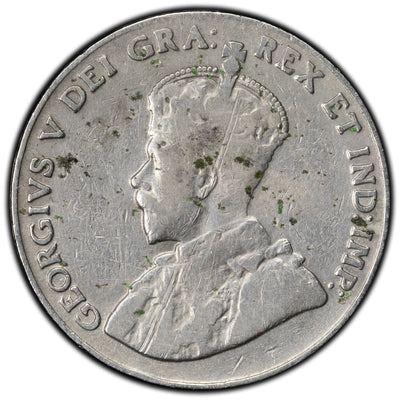 SOLD Canada 1926 Far 6 5 Cents Nickel Coin - Corrosion