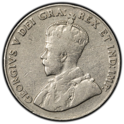 SOLD Canada 1926 Far 6 5 Cents Nickel Coin - Scratch
