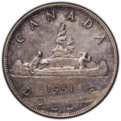 SOLD Canada 1951 SWL $1 Silver Dollar Coin