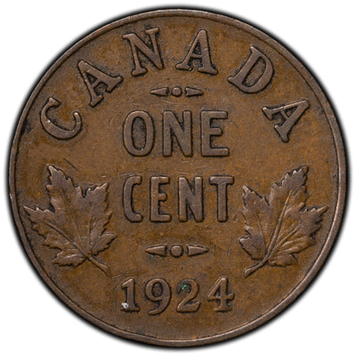 SOLD Canada 1924 1 Small Cent Coin