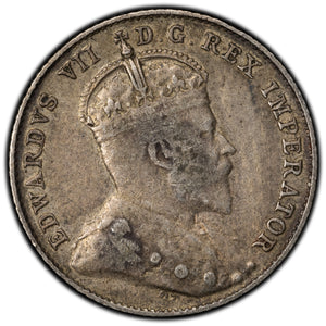SOLD Canada 1907 10 Cents Dime Silver Coin