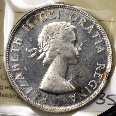 SOLD Canada 1953 NSF $1 Silver Dollar Coin - ICCS MS-63